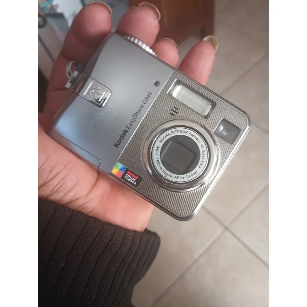 KODAK C340 EasyShare 5.0MP Silver Digital Camera CA